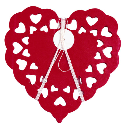 Widmann SRL Rode hartjes slinger voor Valentijnsdag