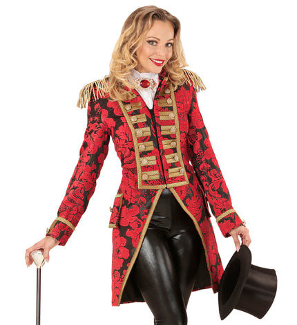 Widmann SRL Rode Jaquard parade show slipjas