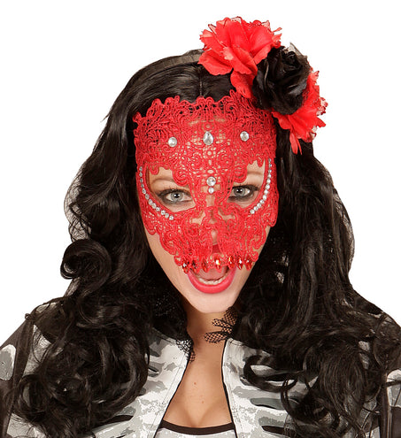 Widmann SRL Rode kanten maskers