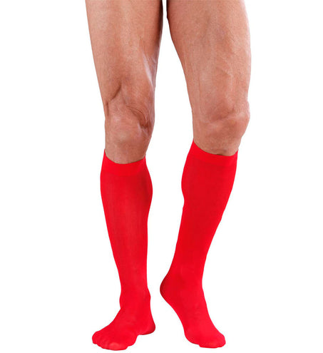 Widmann SRL Rode kniekousen unisex