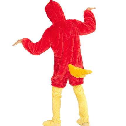 Widmann SRL Rode vogel pakken voor volwassenen