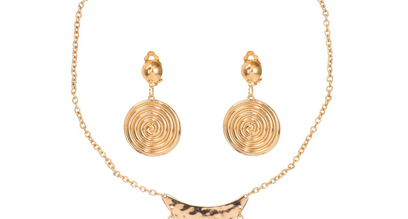 Widmann SRL Romeinse ketting en oorbellen set