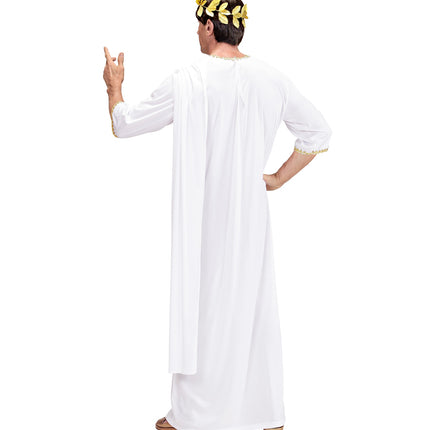 Widmann SRL Romeinse toga wit unisex