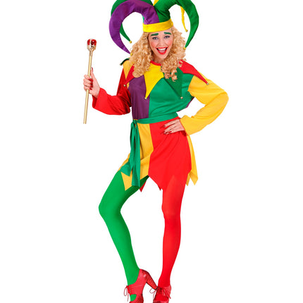 Widmann SRL Rood groene panty kerstelf