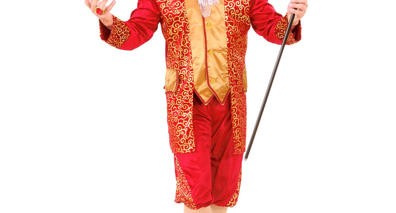 Widmann SRL Rood Markies kostuum van Bordeaux