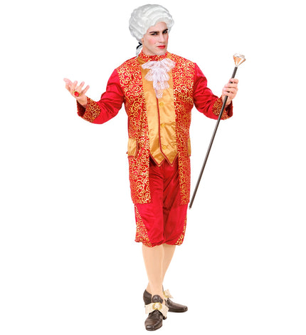 Widmann SRL Rood Markies kostuum van Bordeaux