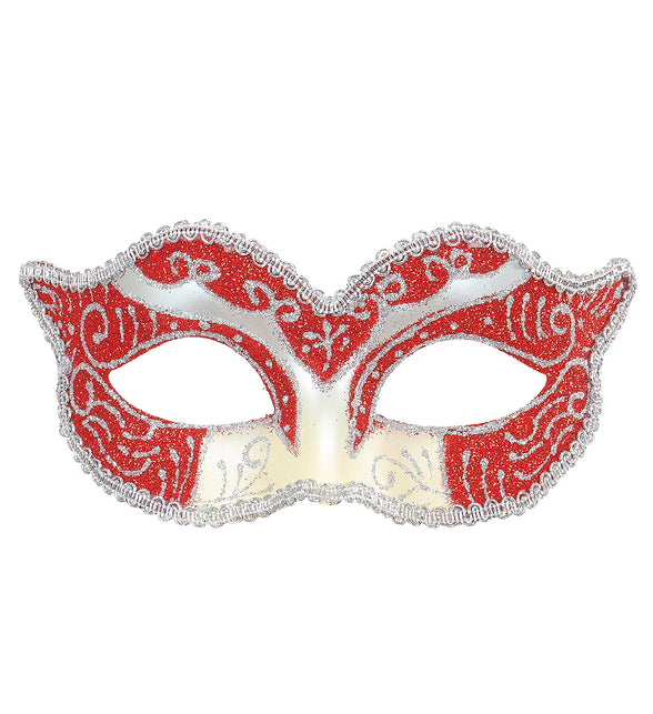 Widmann SRL Rood oogmaskers Venetiaans