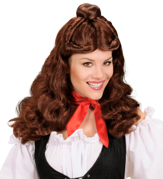 Widmann SRL Rood sjaaltje satijn