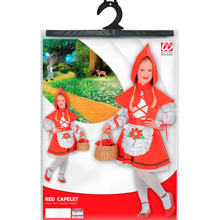 Widmann SRL Roodkapje pak kind Jody