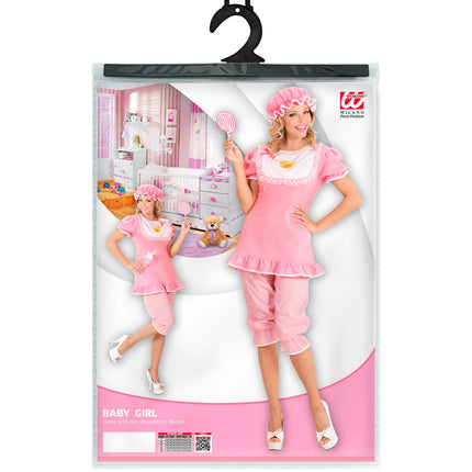 Widmann SRL Roze baby jurk meisje