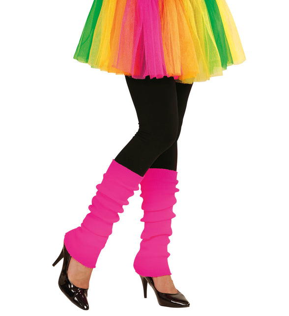 Widmann SRL Roze beenwarmers neon