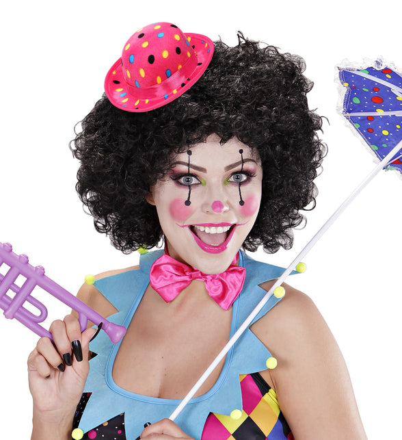 Widmann SRL Roze bolhoed met stippen