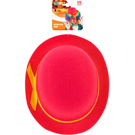 Widmann SRL Roze clowns bolhoed