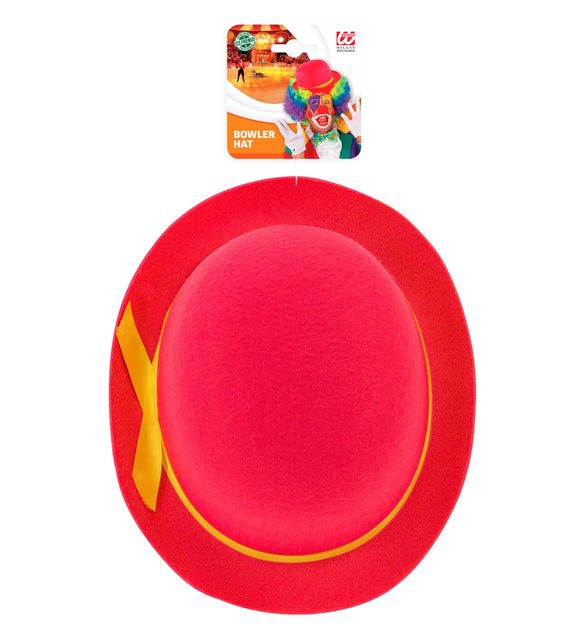 Widmann SRL Roze clowns bolhoed