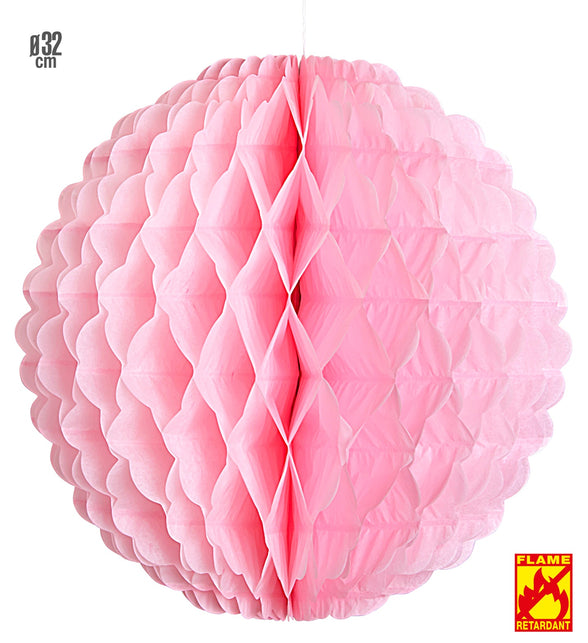 Widmann SRL Roze lampion decoratie