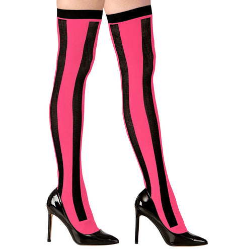 Widmann SRL Roze met zwarte kousen