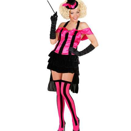 Widmann SRL Roze met zwarte kousen