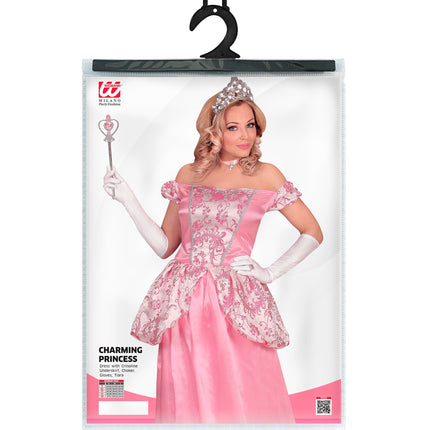 Widmann SRL Roze prinsessenjurk Sisi