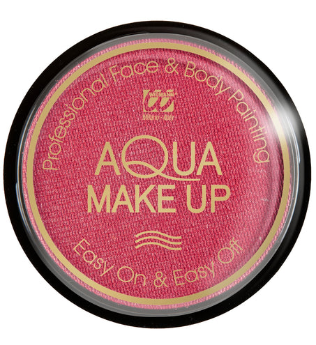 Widmann SRL Roze schmink aqua metallic