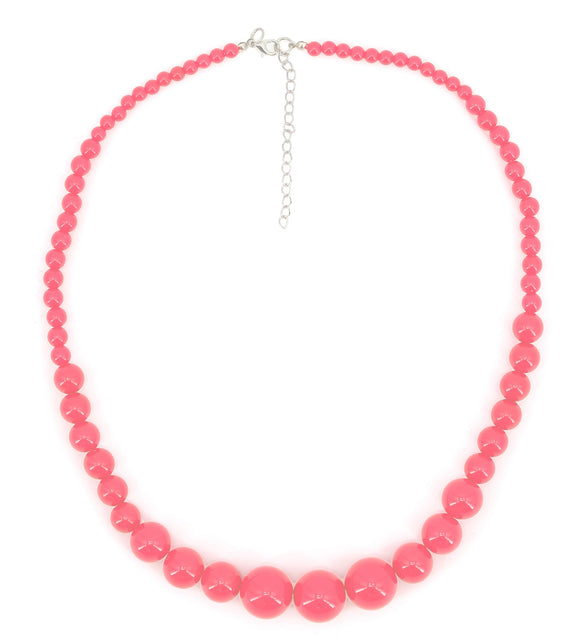 Widmann SRL Roze seventies parelketting