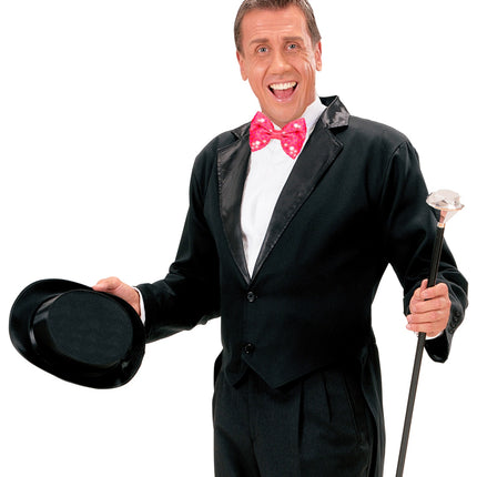 Widmann SRL Roze strikjes met flitslicht