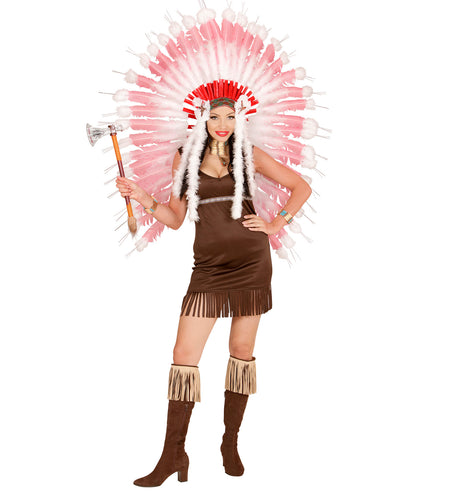 Widmann SRL Roze verentooi voor de indiaan