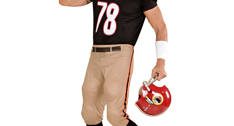 Widmann SRL Rugby pak American footballer kostuum