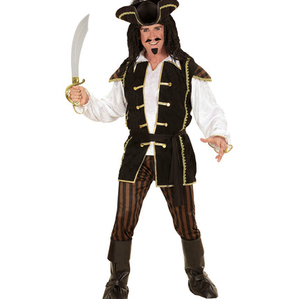 Widmann SRL Ruig piraten kapitein pak heren