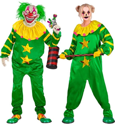 Widmann SRL Ruimte horror clown kostuum Mees