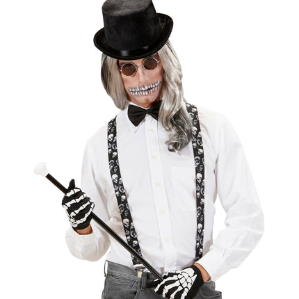 Widmann SRL Schedel bretels doodshoofd