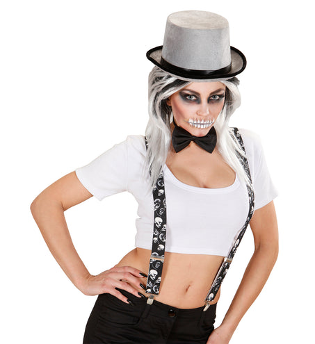 Widmann SRL Schedel bretels doodshoofd