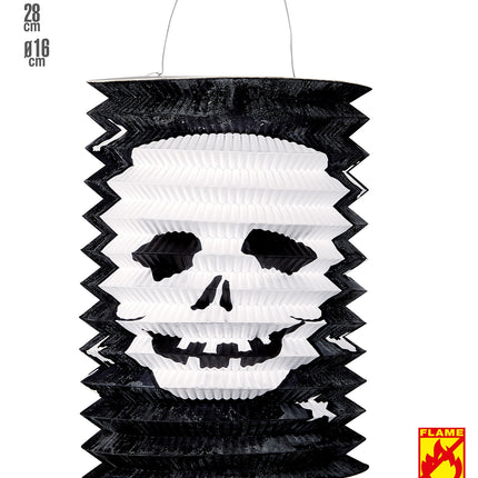 Widmann SRL Schedel lantaarn decoratie van papier