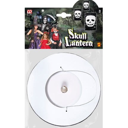 Widmann SRL Schedel lantaarn decoratie van papier