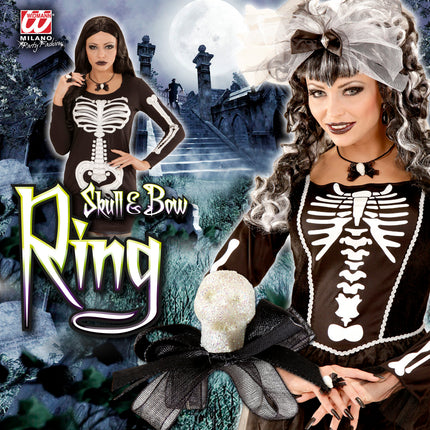 Widmann SRL Schedel ring halloween