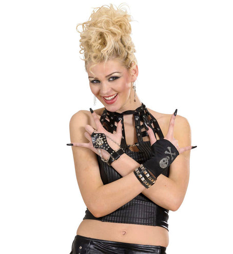 Widmann SRL schedelhandschoenen strass