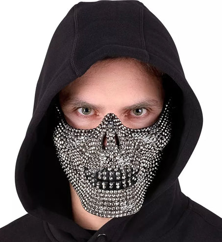 Widmann SRL Schedelmasker strass Mees