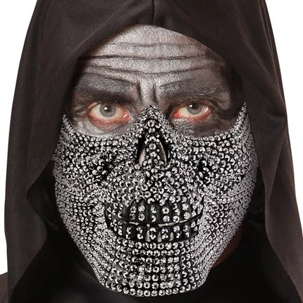 Widmann SRL Schedelmasker strass Mees