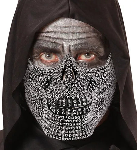 Widmann SRL Schedelmasker strass Mees