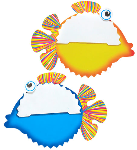 Widmann SRL Set met 2 honinggraat lampions tropische vis