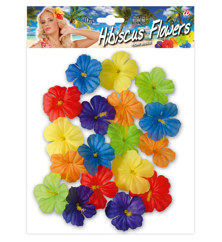 Widmann SRL Set van 18 hibiscus bloemen