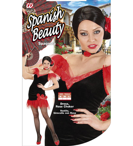 Widmann SRL Sexy Spaanse señorita jurk Aletta