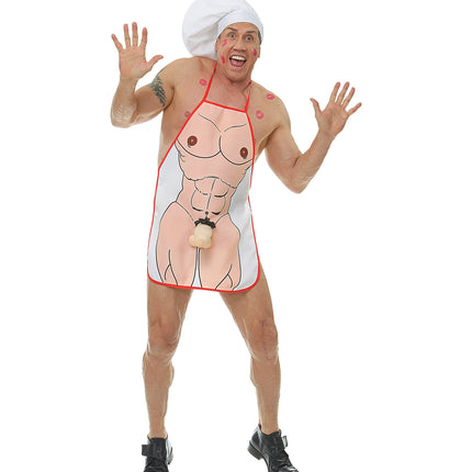 Widmann SRL Sexy verkleed schort met piemel