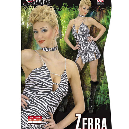 Widmann SRL Sexy zebrapak dames