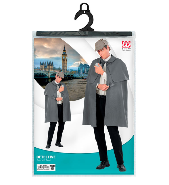 Widmann SRL Sherlock Holmes cape kostuum