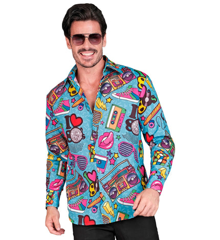 Widmann SRL Shirt 80s Funky