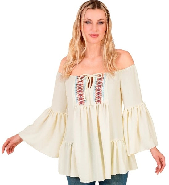 Widmann SRL Shirt hippie plattelands dame Eva