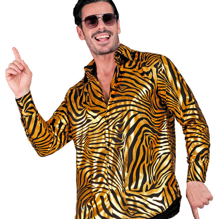 Widmann SRL Shirt zebra gold