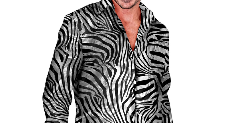 Widmann SRL Shirt zebra silver