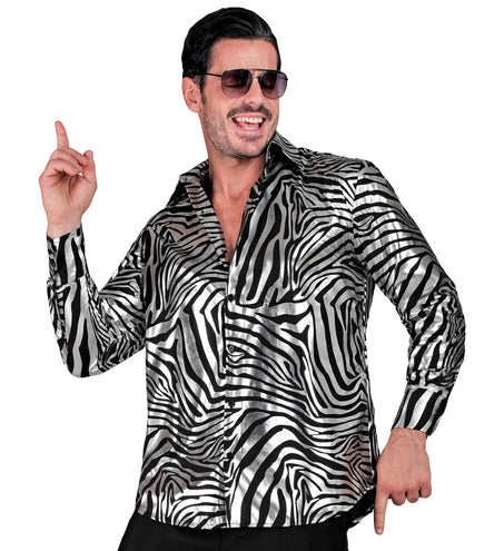 Widmann SRL Shirt zebra silver