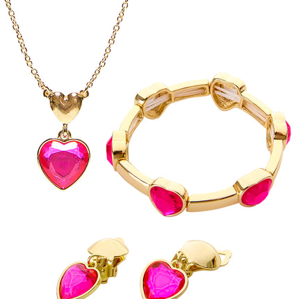 Widmann SRL Sieraden set in goudkleur kids